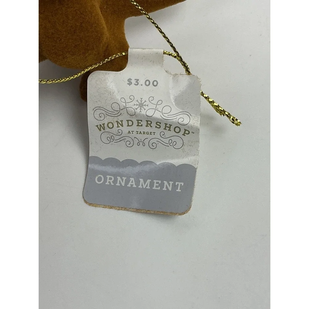 Set Of 3 Wondershop at Target Triceratops Dinosaur Ornament Holiday Decoration‎